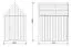 Gartenhütte mit Fenster aus Sicherheitsglas | Grau-Braun | 162,4 x 207,7 cm | Grundfläche: 4,50 m² | Skandinavischer Style | Satteldach | Fichtenholz | Malmö 18