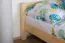 Doppelbett Kiefer Vollholz massiv natur A1, inkl. Lattenrost - Abmessung 160 x 200 cm