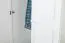 Kleiderschrank Kiefer Vollholz massiv weiß lackiert 007 - Abmessung 190 x 90 x 60 cm (H x B x T)