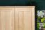 Kleiderschrank Massivholz natur 011 - 190 x 90 x 60 cm (H x B x T)