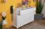 Kommode Kiefer massiv Vollholz weiß lackiert 009 - Abmessung 100 x 150 x 45 cm (H x B x T)