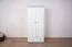 Kleiderschrank Kiefer Vollholz massiv blau 003 - Abmessung 160 x 80 x 60 cm (H x B x T)