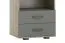 Schrank Ciomas 29, Farbe: Sonoma Eiche / Grau - Abmessungen: 190 x 50 x 40 cm (H x B x T)