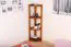 Regal / Eckregal Kiefer massiv Vollholz Eichefarben Junco 61 - Abmessungen: 125 x 40 x 30 cm (H x B x T)