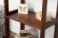 Regal Kiefer massiv Vollholz Nussfarben Junco 55D - 164 x 50 x 30 cm (H x B x T)
