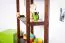 Regal Kiefer massiv Vollholz Nussfarben Junco 54B - 200 x 70 x 30 cm (H x B x T)