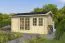 Gartenhaus Schönwetter inkl. Fußboden - 40 mm Blockbohlenhaus, Grundfläche: 12,4 m², Satteldach