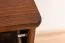 Schuhschrank Kiefer Vollholz massiv Nussfarben Junco 216 - Abmessungen: 44 x 72 x 30 cm (H x B x T)