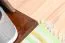 Schuhschrank Kiefer Vollholz massiv Nussfarben Junco 216 - Abmessungen: 44 x 72 x 30 cm (H x B x T)