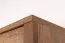 Kommode Selun 02, Farbe: Eiche Dunkelbraun - 80 x 140 x 43 cm (H x B x T)