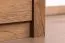 Vitrine Selun 01, Farbe: Eiche Dunkelbraun - 80 x 140 x 43 cm (H x B x T)