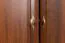Kommode Sentis 05, Farbe: Dunkelbraun - 97 x 168 x 46 cm (H x B x T)
