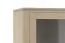 Vitrine Kainanto 10, Farbe: Eiche / Grau - Abmessungen: 205 x 96 x 41 cm (H x B x T)