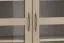 Vitrine Kainanto 10, Farbe: Eiche / Grau - Abmessungen: 205 x 96 x 41 cm (H x B x T)