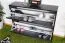 Schuhschrank Cikarang 13, Farbe: Schwarz - Abmessungen: 82 x 100 x 26 cm (H x B x T)