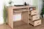 Schreibtisch Kerowagi 14, Farbe: Sonoma Eiche - Abmessungen: 77 x 120 x 60 cm (H x B x T)