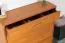 Schuhschrank Pamanukan 02, Farbe: Erle - Abmessungen: 98 x 82 x 25 cm (H x B x T)