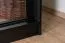 Schiebetürenschrank / Kleiderschrank Bisaurin 6D mit Spiegel, Farbe: Schwarz - Abmessungen: 200 x 250 x 62 cm ( H x B x T)