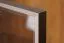 Vitrine Jussara 10, Farbe: Natur, Eiche teilmassiv – 150 x 124 x 42 cm (H x B x T)