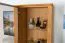 Wohnzimmer Komplett - Set M Jussara, 5 - teilig, teilmassiv, Farbe: Natur