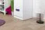 Kinderzimmer - Schrank Walter 04, Farbe: Weiß Hochglanz / Lila - 191 x 40 x 40 cm (H x B x T)