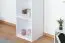 Jugendzimmer - Regal Alard 11, Farbe: Weiß - Abmessungen: 171 x 35 x 36 cm (H x B x T)