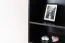 Regal Amanto 11, Farbe: Schwarz / Esche - Abmessungen: 173 x 38 x 34 cm (H x B x T)