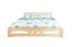 Jugendbett Milo 39 inkl. Lattenrost, Farbe: Natur, massiv - 180 x 200 cm (B x L)