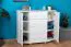 Kommode Kiefer massiv Vollholz Weiß Junco 167 - Abmessung: 100 x 120 x 47 cm (H x B x T)