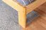 Jugendbett Kiefer massiv Vollholz natur 73, inkl. Lattenrost - Abmessung 180 x 200 cm