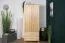 Kleiderschrank Holz natur