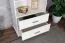 Regal Kiefer massiv Vollholz weiß lackiert Buteo 03- Abmessung 195 x 80 x 40 cm (H x B x T)