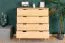 Kommode Eiche massiv natur Aurornis 33 - Abmessungen: 104 x 96 x 40 cm (H x B x T)