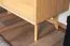 TV-Unterschrank Eiche massiv natur Aurornis 58 - Abmessungen: 64 x 142 x 40 cm (H x B x T)