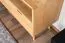 TV-Unterschrank Eiche massiv natur Aurornis 58 - Abmessungen: 64 x 142 x 40 cm (H x B x T)