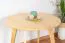 Couchtisch Kiefer massiv natur Aurornis 78 (rund) - Abmessungen: 60 x 60 x 50 cm (B x T x H)