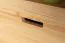 Vitrine Kiefer massiv natur Aurornis 10 - Abmessungen: 200 x 96 x 40 cm (H x B x T)
