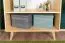 Regal Kiefer massiv natur Aurornis 24 - Abmessungen: 125 x 96 x 40 cm (H x B x T)
