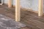 Tisch ausziehbar Kiefer massiv Vollholz natur Junco 236F (eckig) - Abmessung 90 x 140 / 210 cm