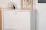 Schuhschrank Kiefer Vollholz massiv Weiß Junco 213 - Abmessung 115 x 58 x 30 cm (H x B x T)