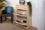 Schuhschrank Holz natur