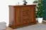 Wohnzimmer Komplett - Set E Sentis, 6-teilig, Farbe: Dunkelbraun
