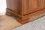 Wohnzimmer Komplett - Set E Sentis, 6-teilig, Farbe: Dunkelbraun
