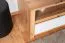 TV-Schrank / TV-Möbel Faleula 06, mit ABS Katenschutz, Eiche / Weiß, Maße: 52 x 130 x 53 cm, zwei Schubladen, ein offenes Ablagefach, für Wohnzimmer