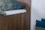 Doppelbett Selun 19, Farbe: Eiche Dunkelbraun - 160 x 200 cm (B x L)