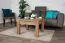 Couchtisch Sardona 05, Farbe: Eiche Braun - 50 x 70 x 70 cm (H x B x T)