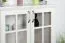 Vitrine Falefa 07, Farbe: Elfenbein - 128 x 101 x 49 cm (H x B x T)