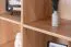 Kommode 26, Farbe: Buche / Weiß - 134 x 86 x 37 cm (H x B x T)