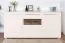 Kommode Garim 8, Farbe: Beige Hochglanz - 85 x 180 x 45 cm (H x B x T)