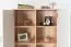 Kommode 27, Farbe: Buche / Weiß - 134 x 86 x 37 cm (H x B x T)